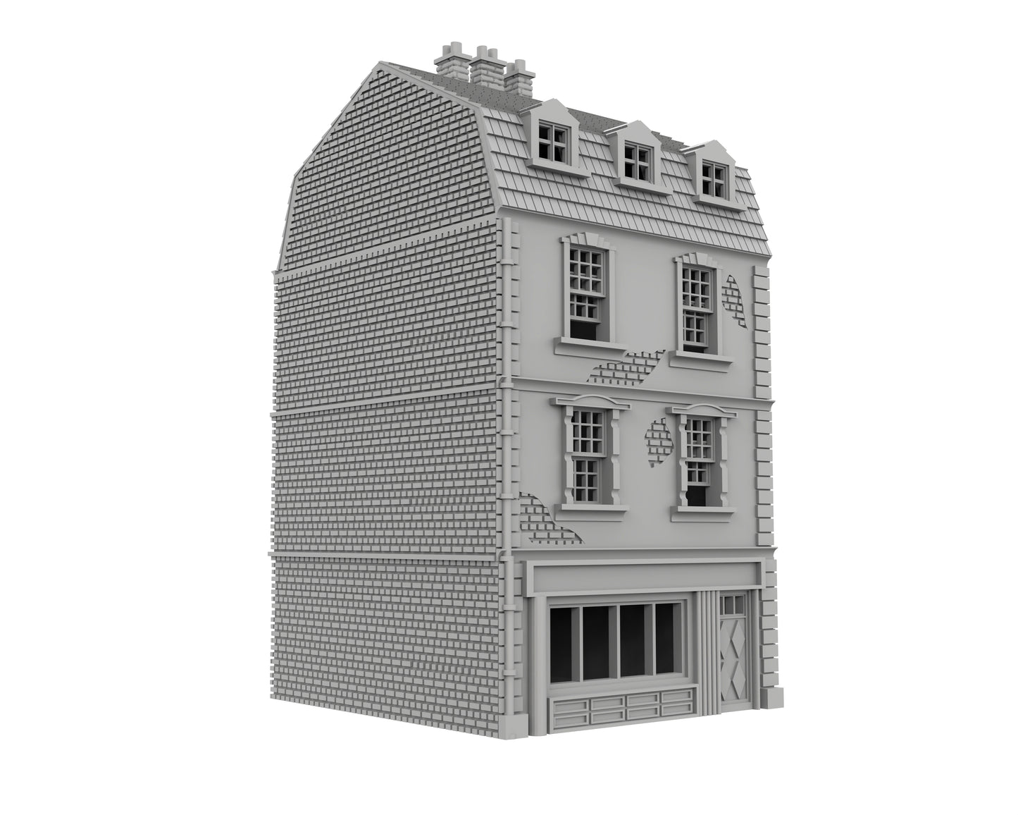 Maison de ville anglaise - 17-WWIIED03
