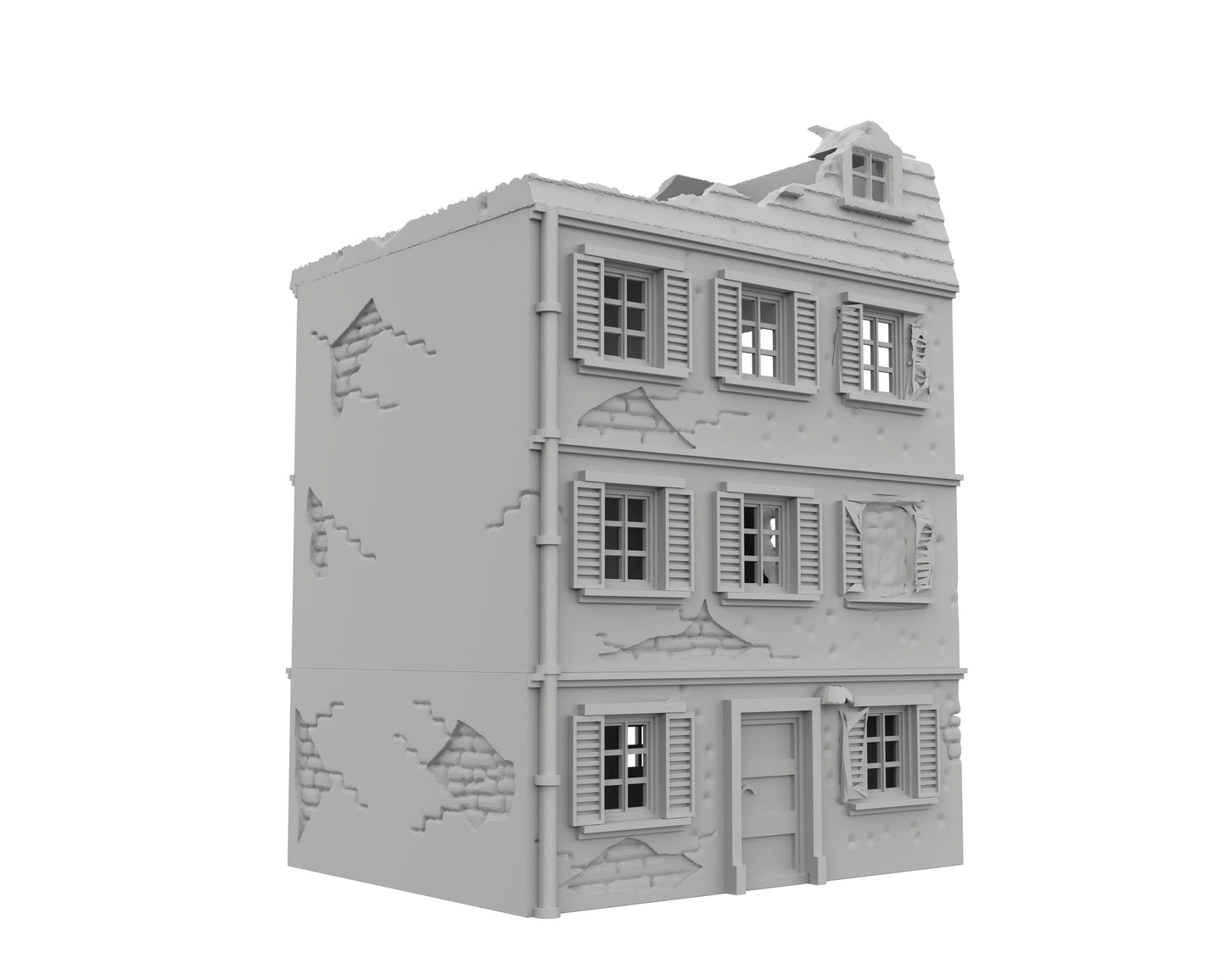 Ramelle Maison détruite 01 - 43-WWIIED03