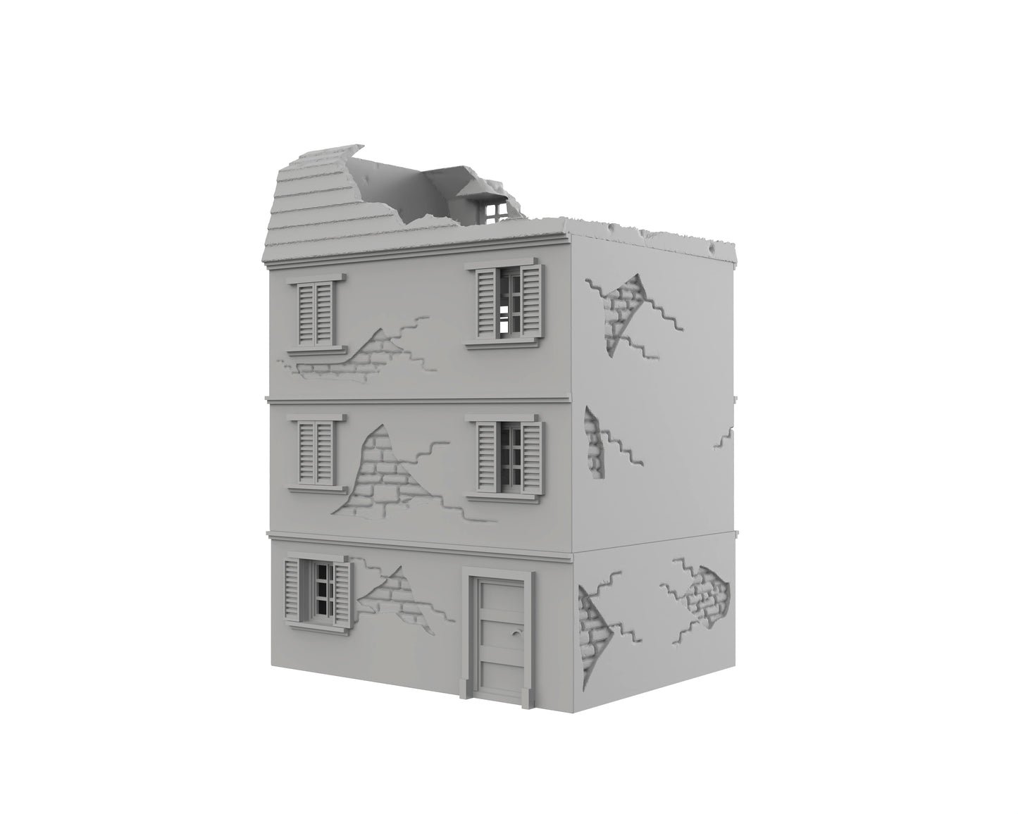 Ramelle Maison détruite 01 - 43-WWIIED03