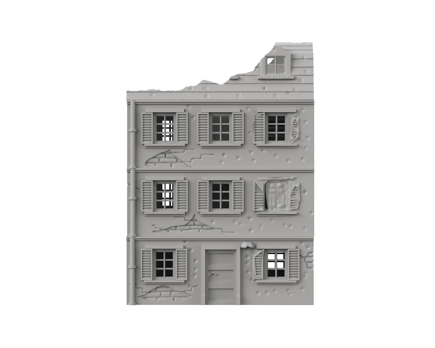 Ramelle Maison détruite 01 - 43-WWIIED03