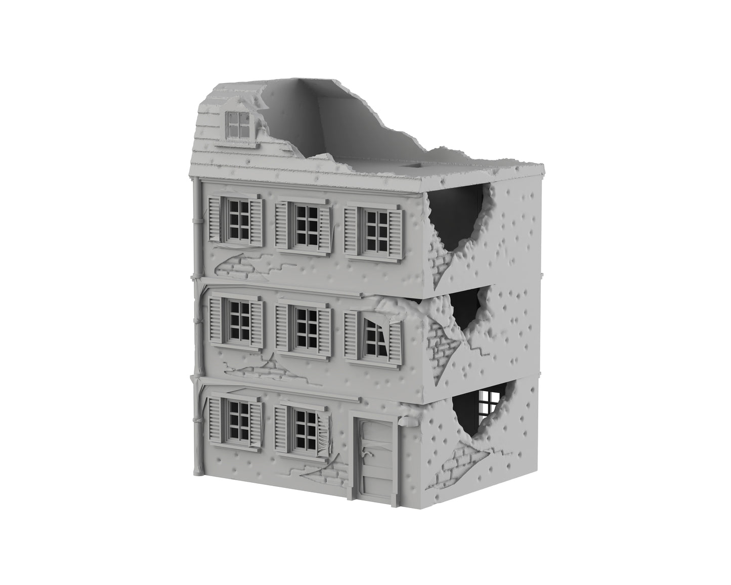 Ramelle Maison détruite 02 - 44-WWIIED03
