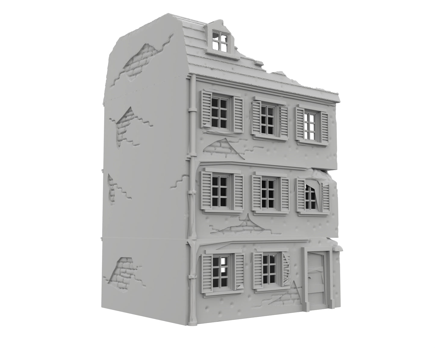 Ramelle Maison détruite 02 - 44-WWIIED03