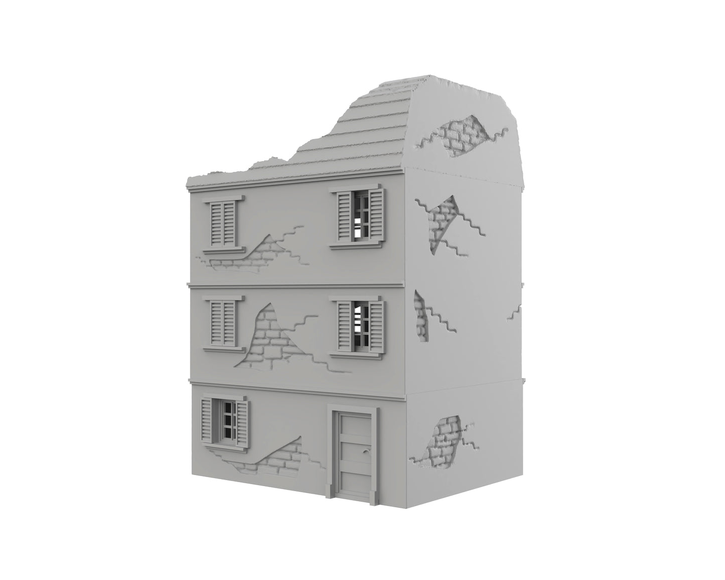 Ramelle Maison détruite 02 - 44-WWIIED03