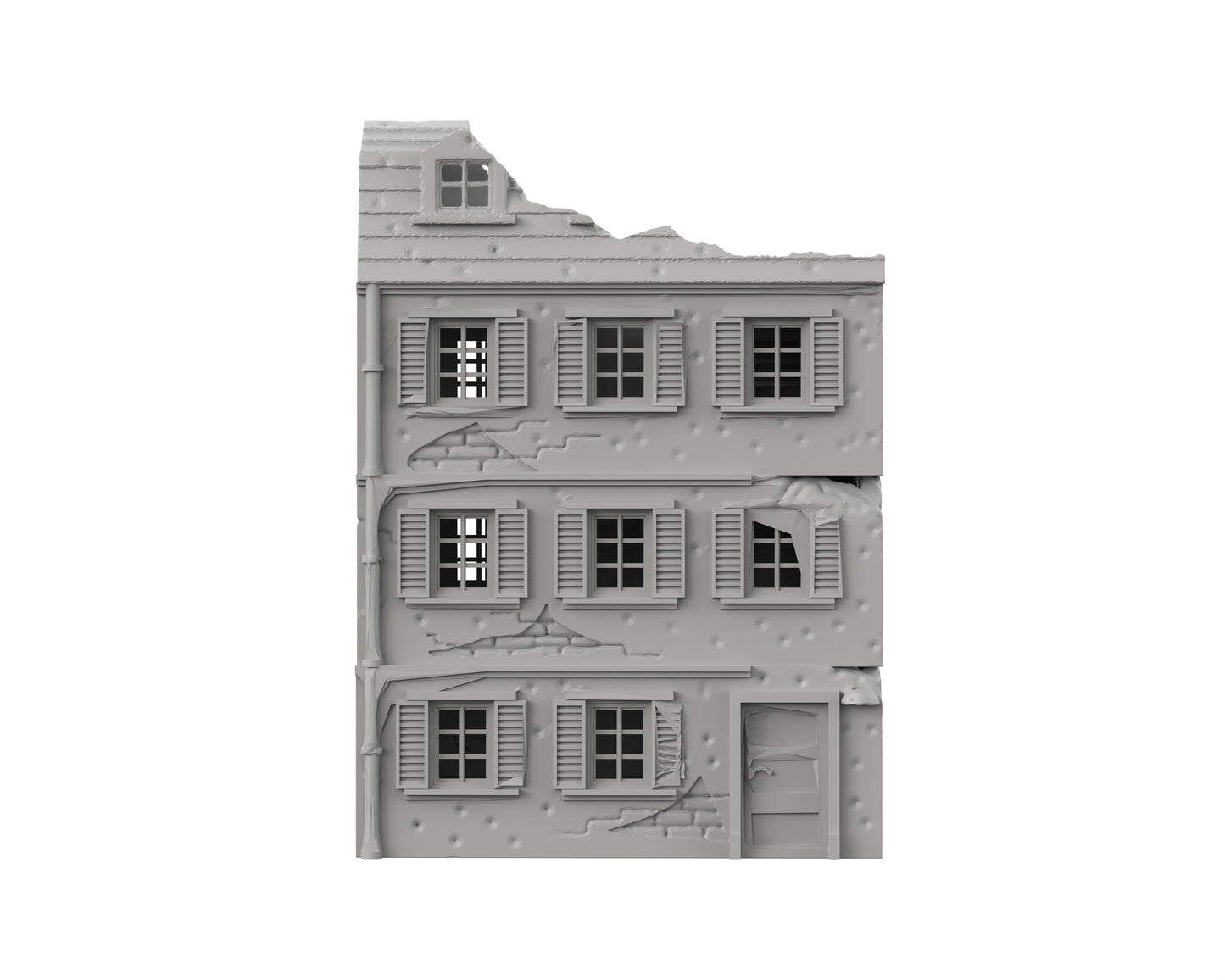 Ramelle Maison détruite 02 - 44-WWIIED03