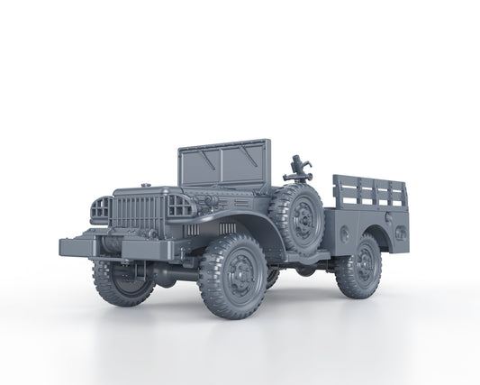 DODGE WC 51 with mortar