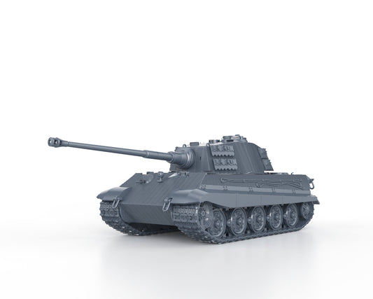 KINGTIGER ZIMMERIT Henschel turret