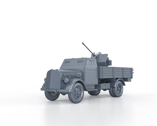 OPEL BLITZ ARMORED FLAK 38 20MM