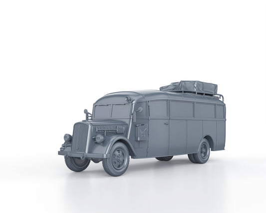 OPEL BLITZ OMNIBUS AMBULANCE (solid)