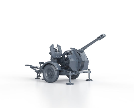 3CM FLAK 38-103 JABOSCHRECK (firing)