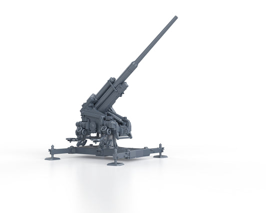 12,8CM FLAK 40 (firing)