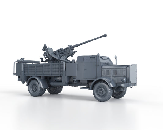 MERCEDES L4500A with  FLAK37 3.7cm (road)
