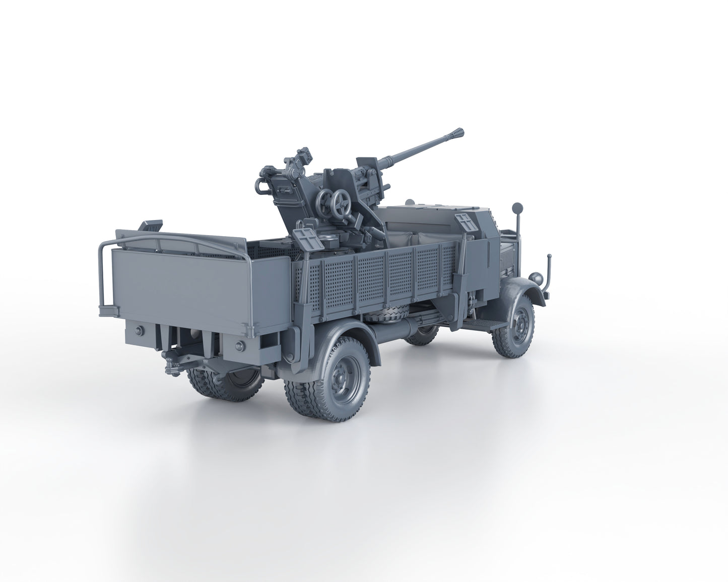 MERCEDES L4500A with  FLAK37 3.7cm (road)