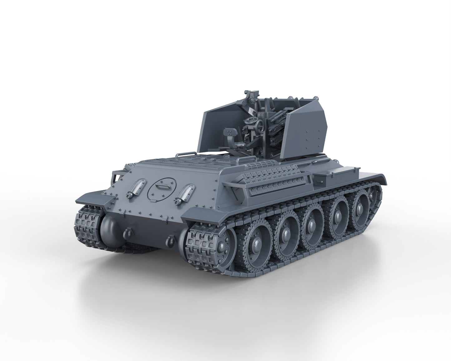 FLAKPANZER T-34(r) 2cm FLAKVIERLING 38