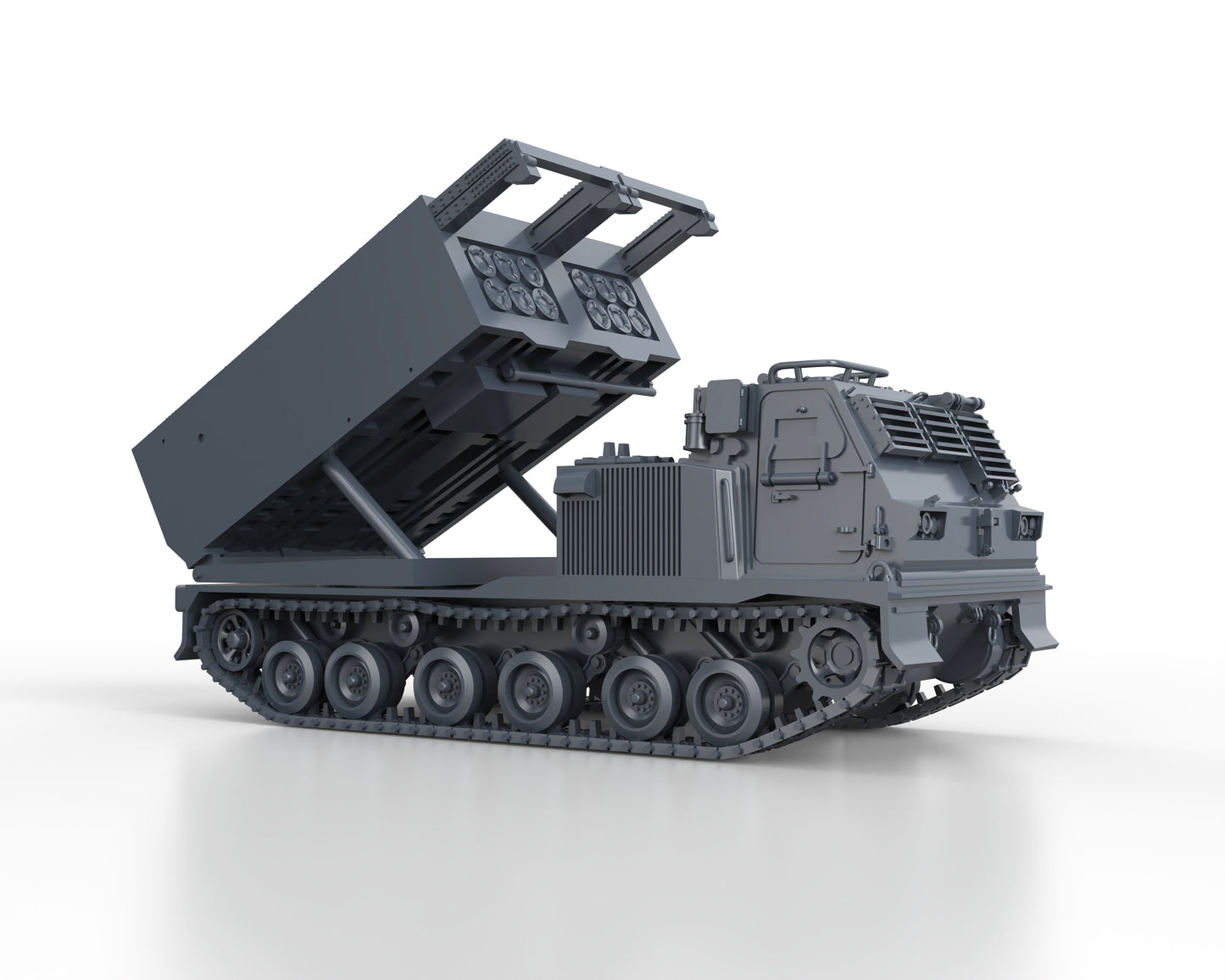 M270 MLRS (firing)