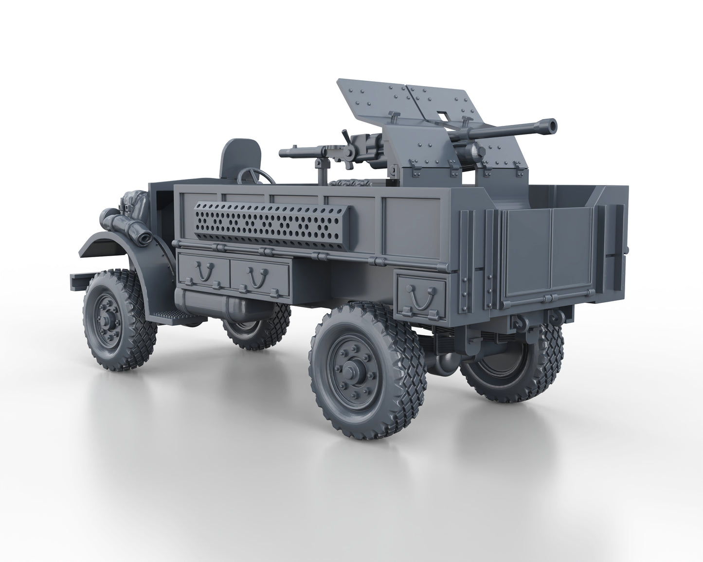 FORD F-30 LRDG With BOFORS 37mm
