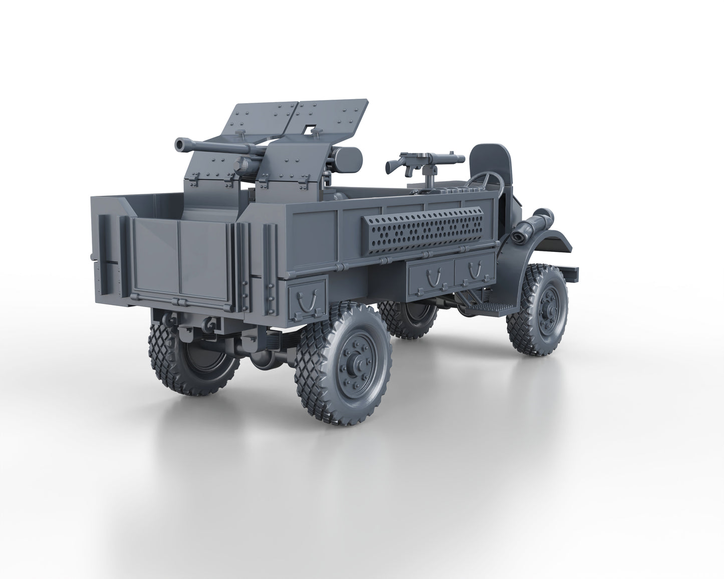 FORD F-30 LRDG With BOFORS 37mm