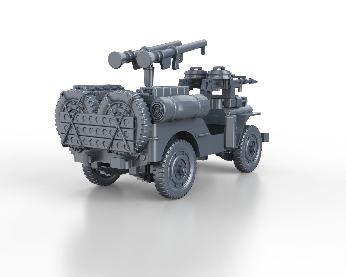 SAS JEEP With TWIN BAZOOKA