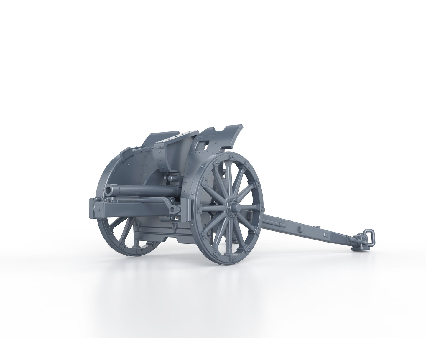 CANNONE DA 75 27 Mod 1911 (firing)