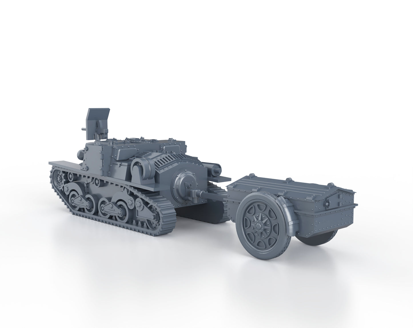 CARRO ARMATO L6 40 PORTAMUNIZIONI