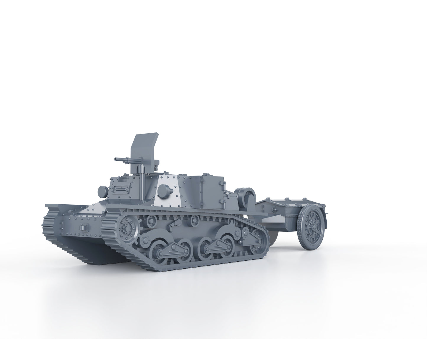 CARRO ARMATO L6 40 PORTAMUNIZIONI