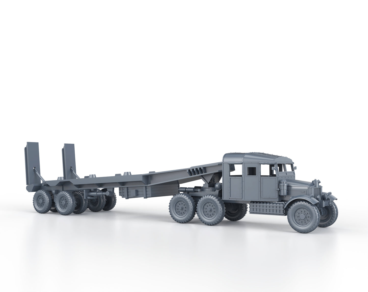 SCAMELL PIONEER TT + TRMU300 TANK TRANSPORTER