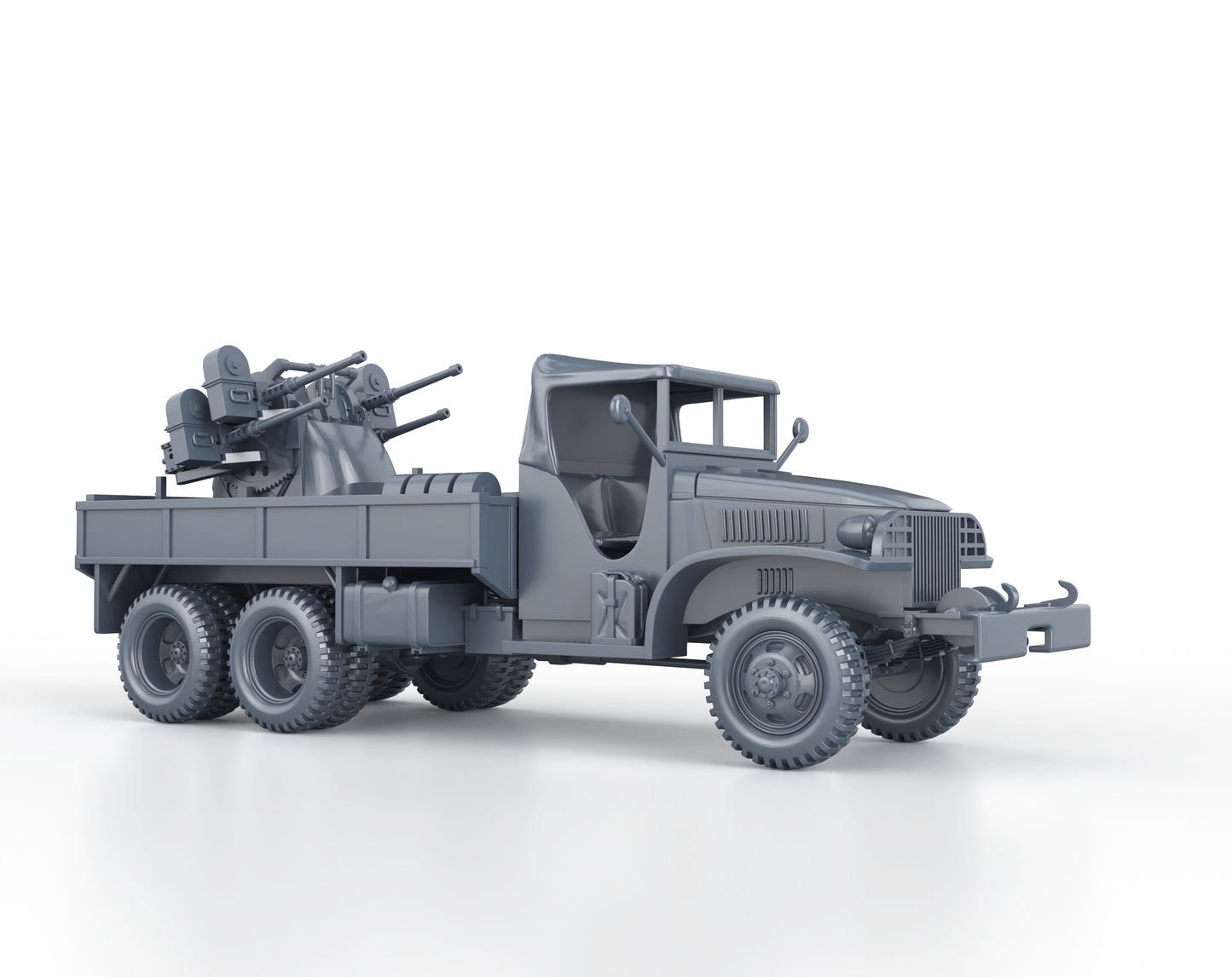 GMC 353 with Maxton mount (M45 Quadmount)