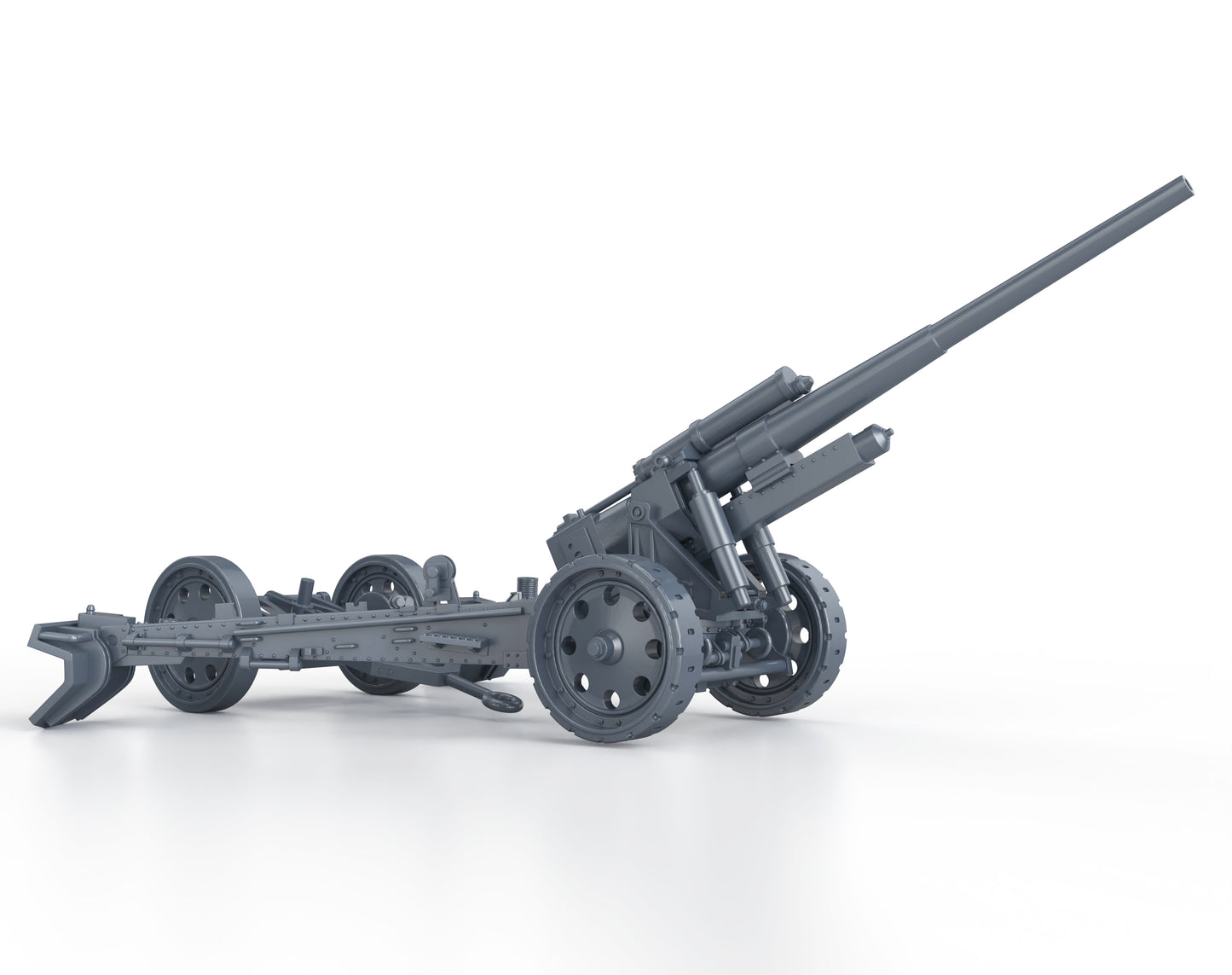 10cm Kanone 18 (firing + limber)