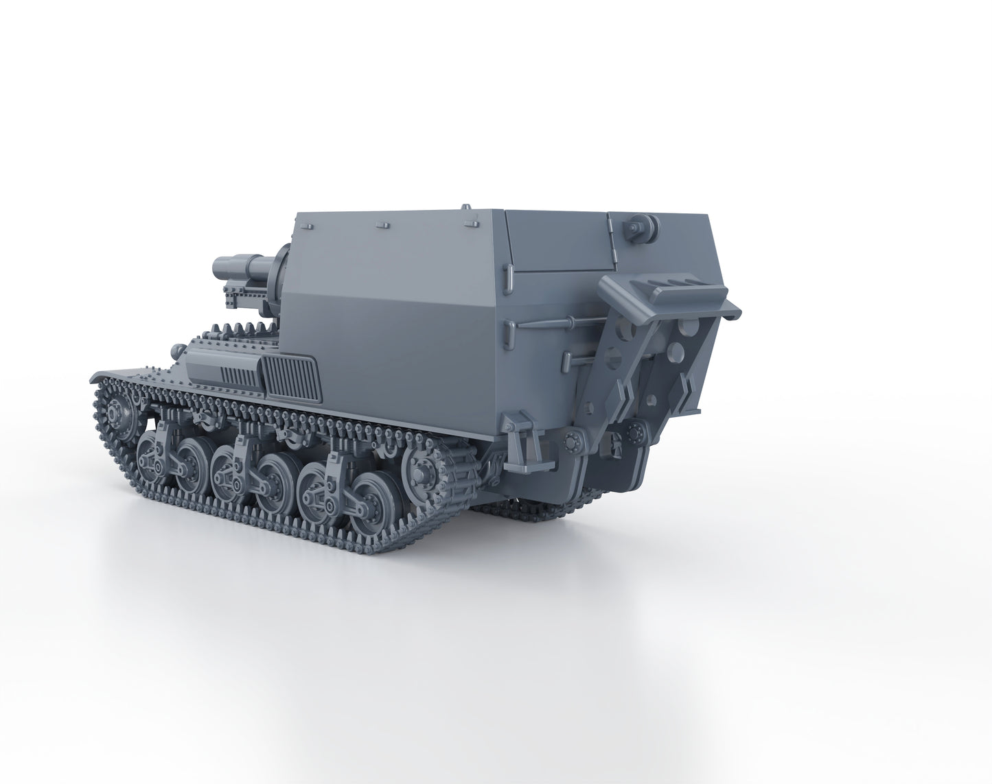 15cm sFH 13 auf Lorraine Schlepper (road)