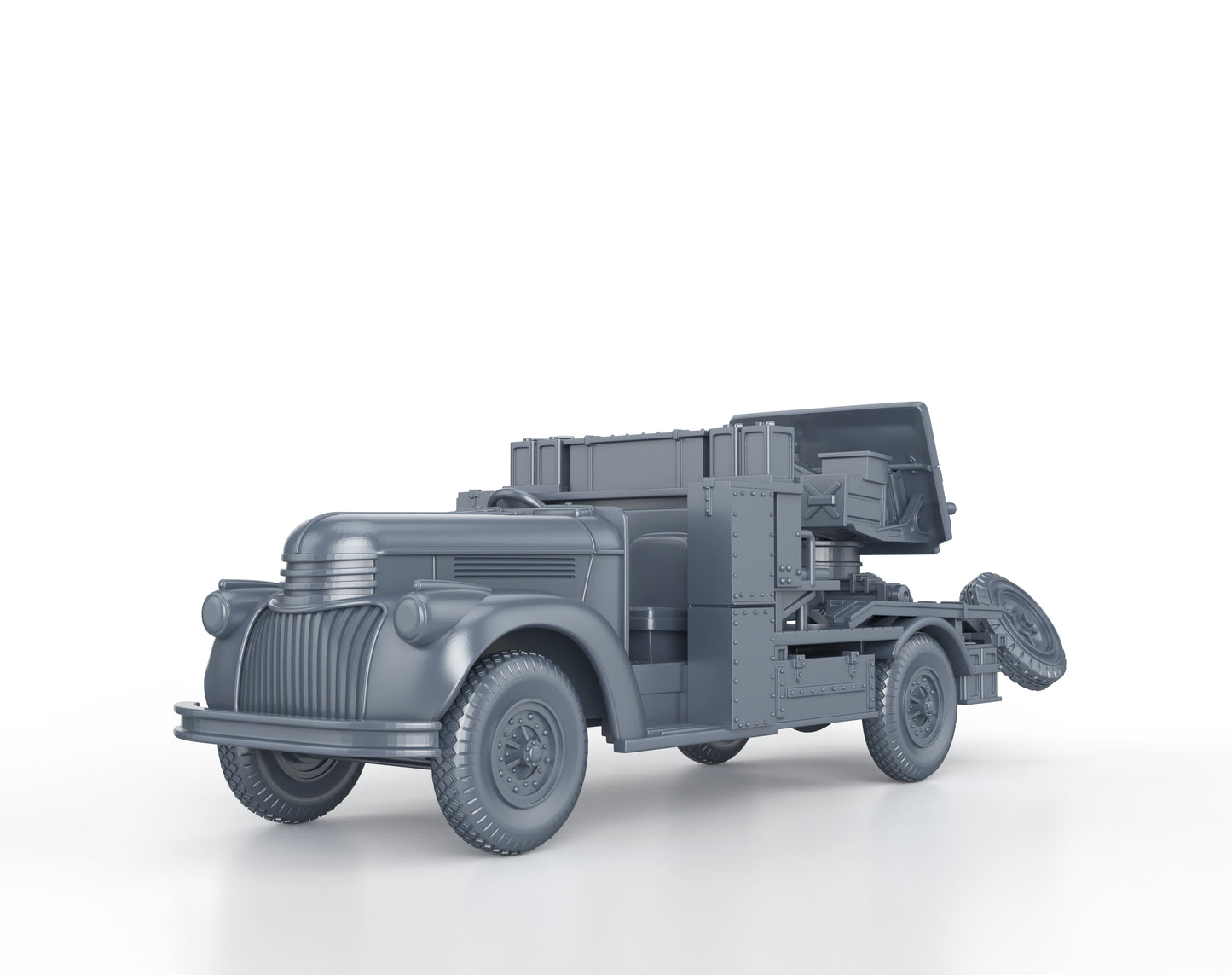 Chevrolet WD 30 CWT with 2-Pdr QF