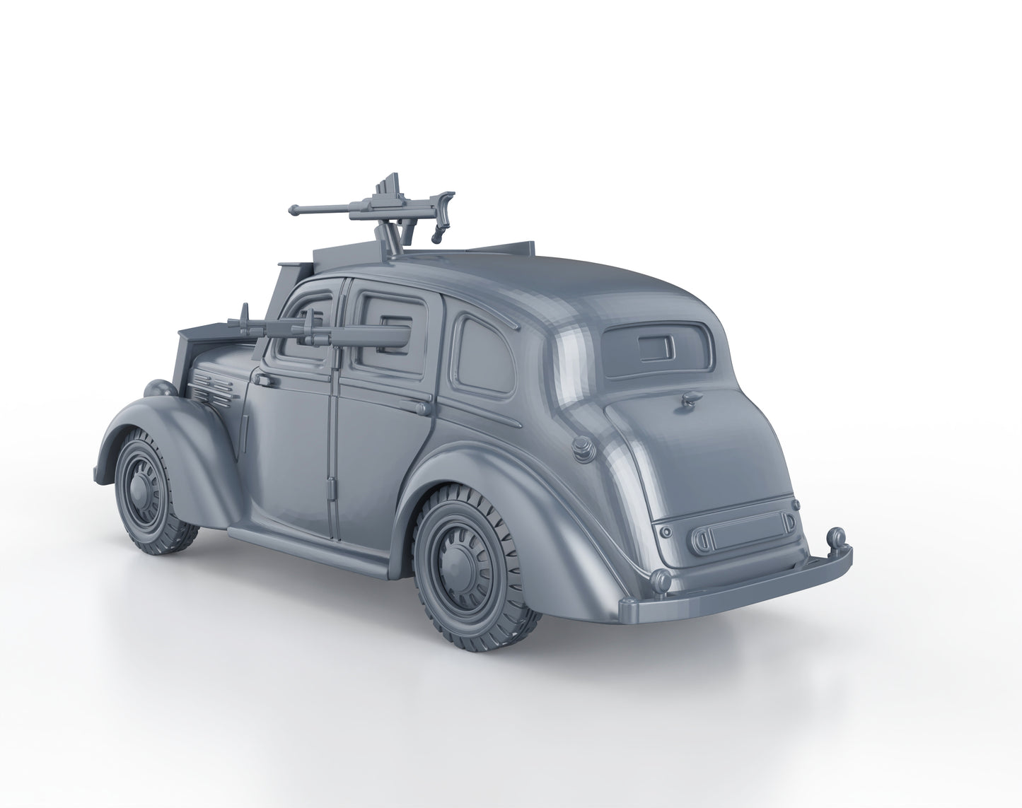 Home Guard Malcolm Campbell armored car (guns)