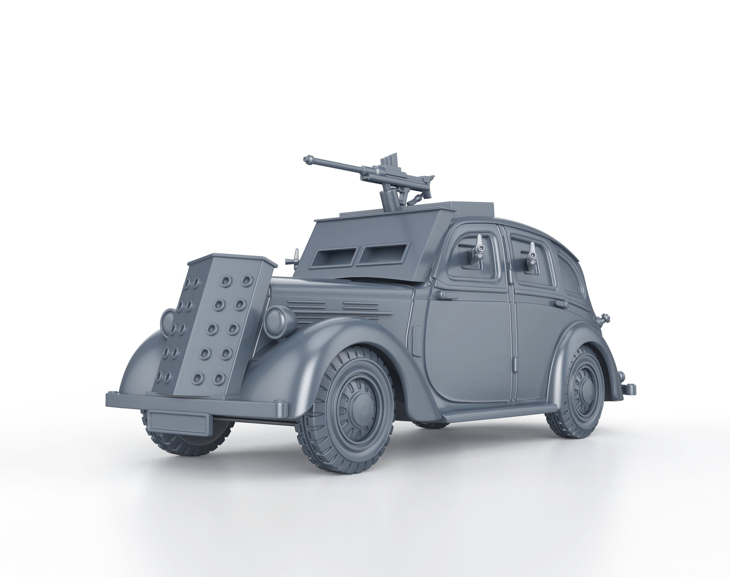 Home Guard Malcolm Campbell armored car (guns)