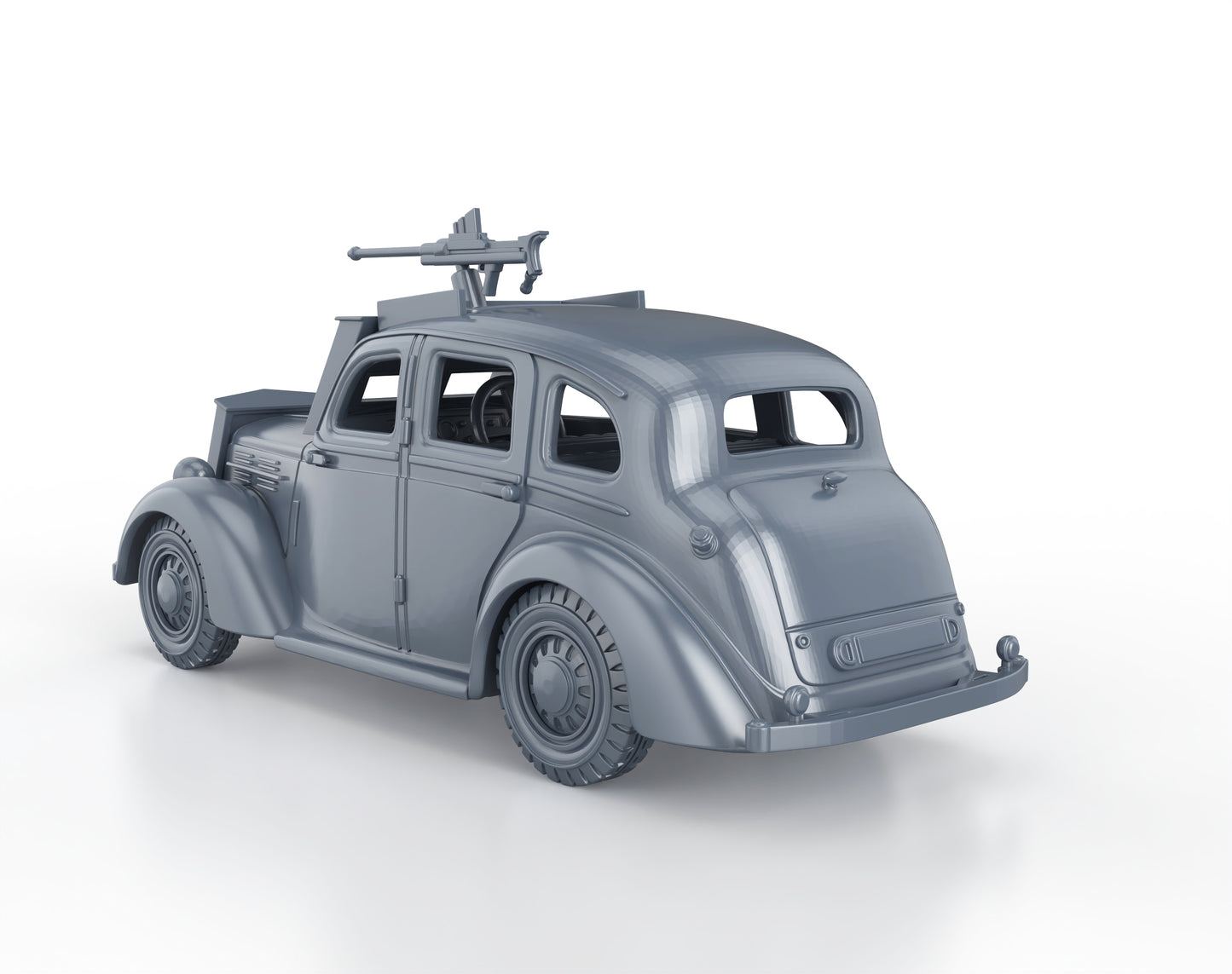 Home Guard Malcolm Campbell armored car (hollow)