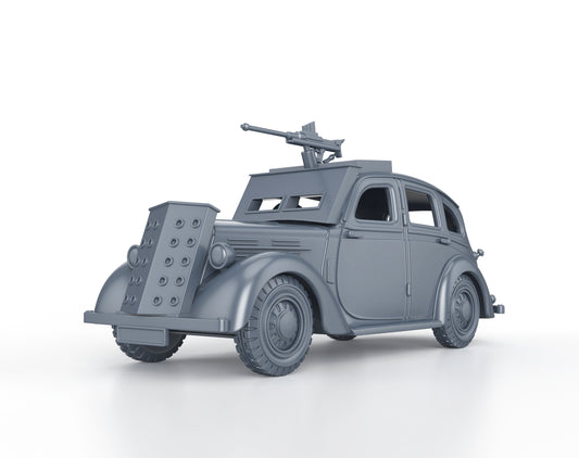 Home Guard Malcolm Campbell armored car (hollow)