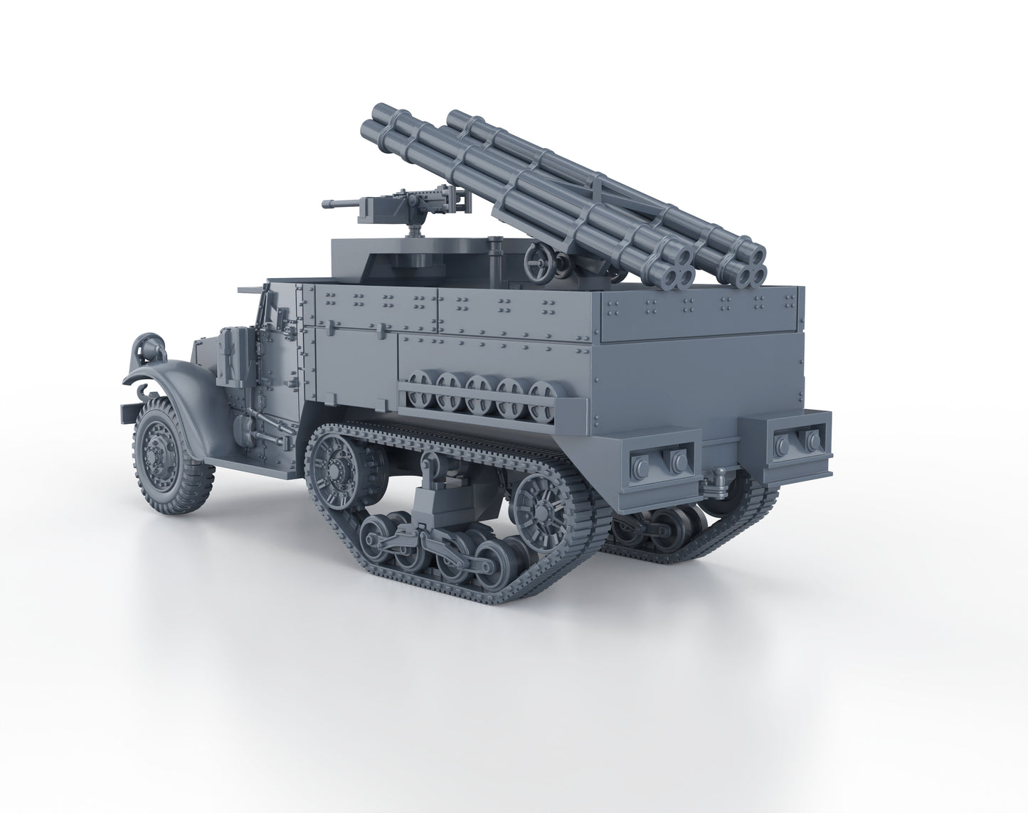 M2A1 Half Track with rocket launcher