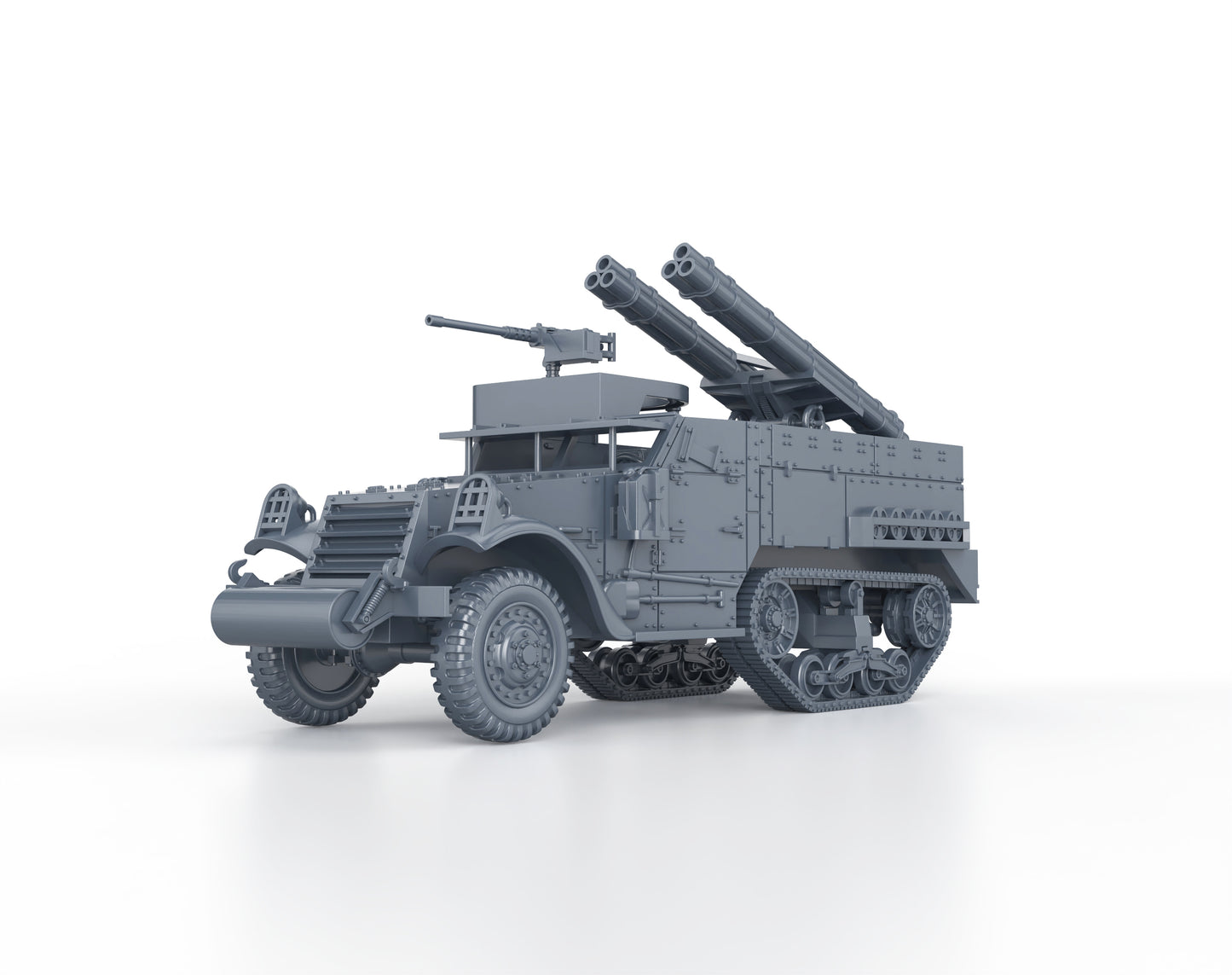 M2A1 Half Track with rocket launcher