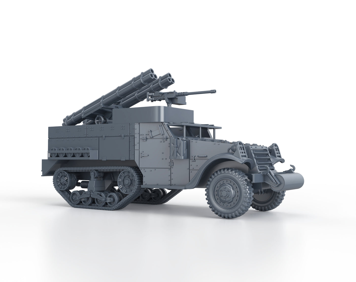 M2A1 Half Track with rocket launcher