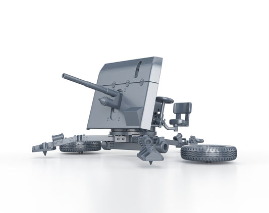 Ordenance QF 2-Pounder (firing)