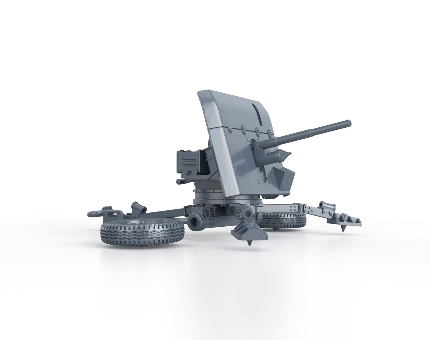 Ordenance QF 2-Pounder (firing)