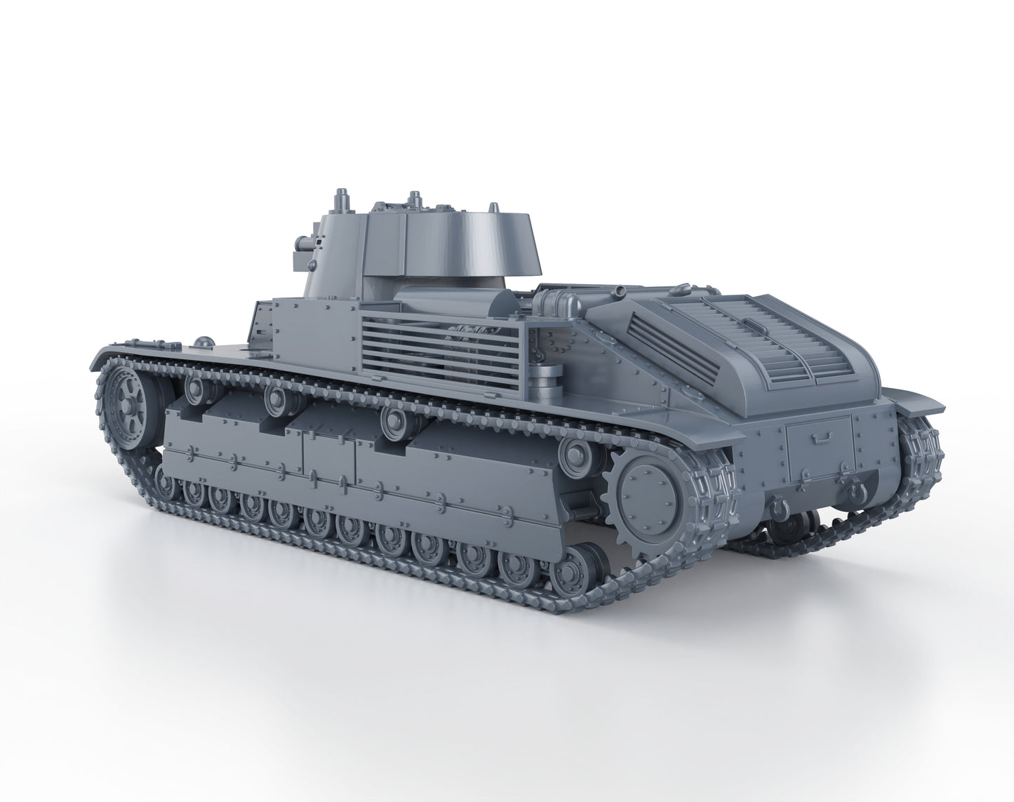 T28 model 1940 with conical turret