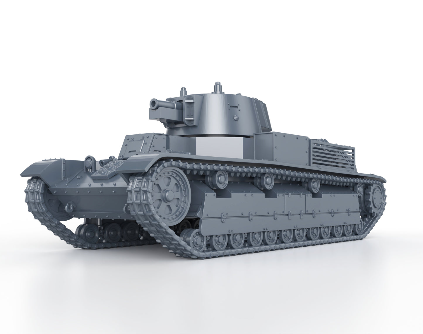 T28 model 1940 with conical turret