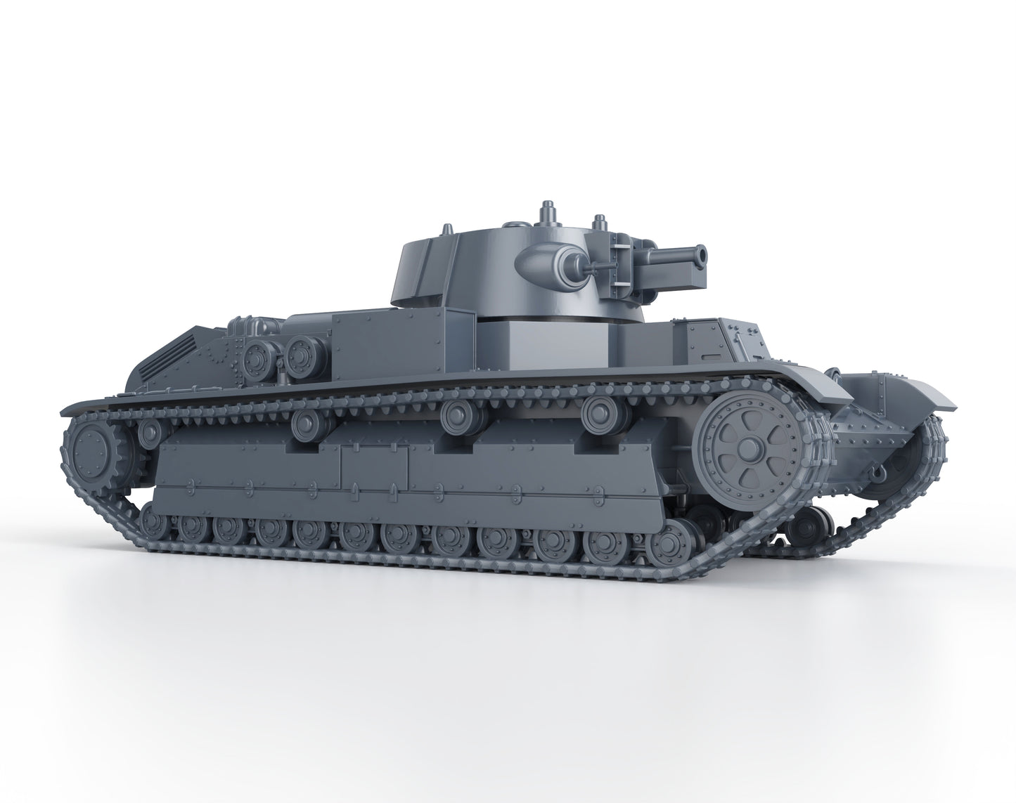 T28 model 1940 with conical turret
