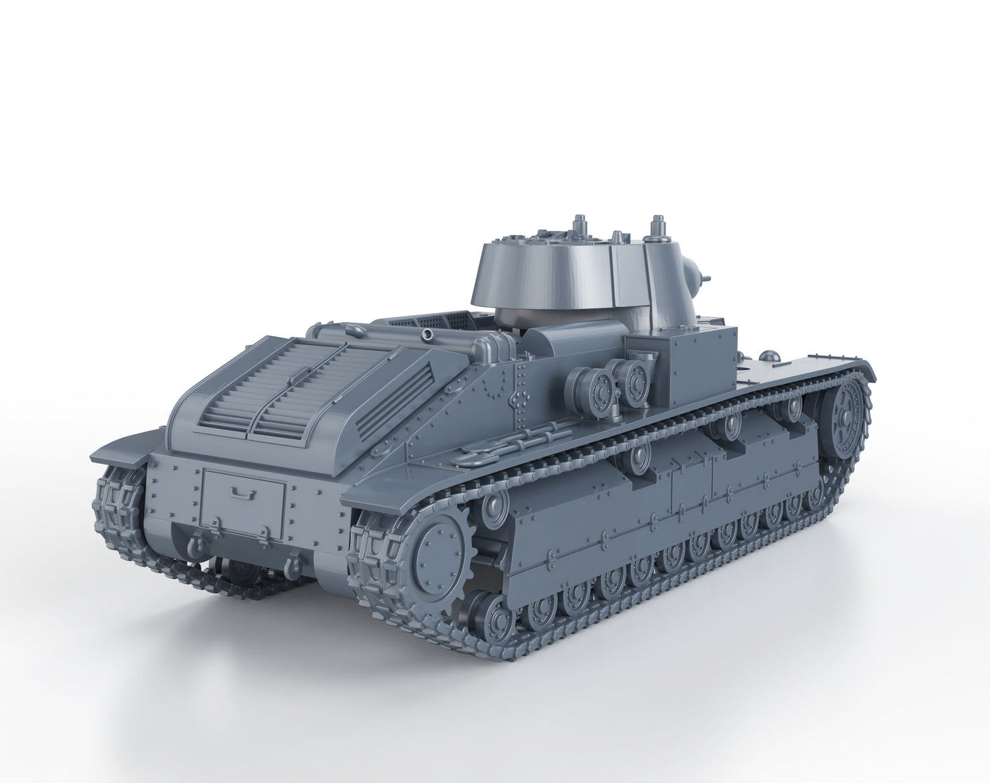 T28 model 1940 with conical turret