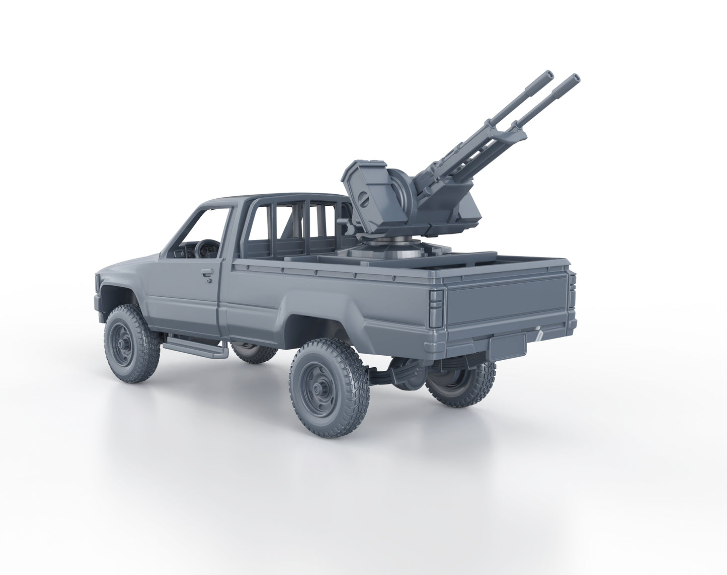 Toyota Hilux with ZU 23-2 (hollow)