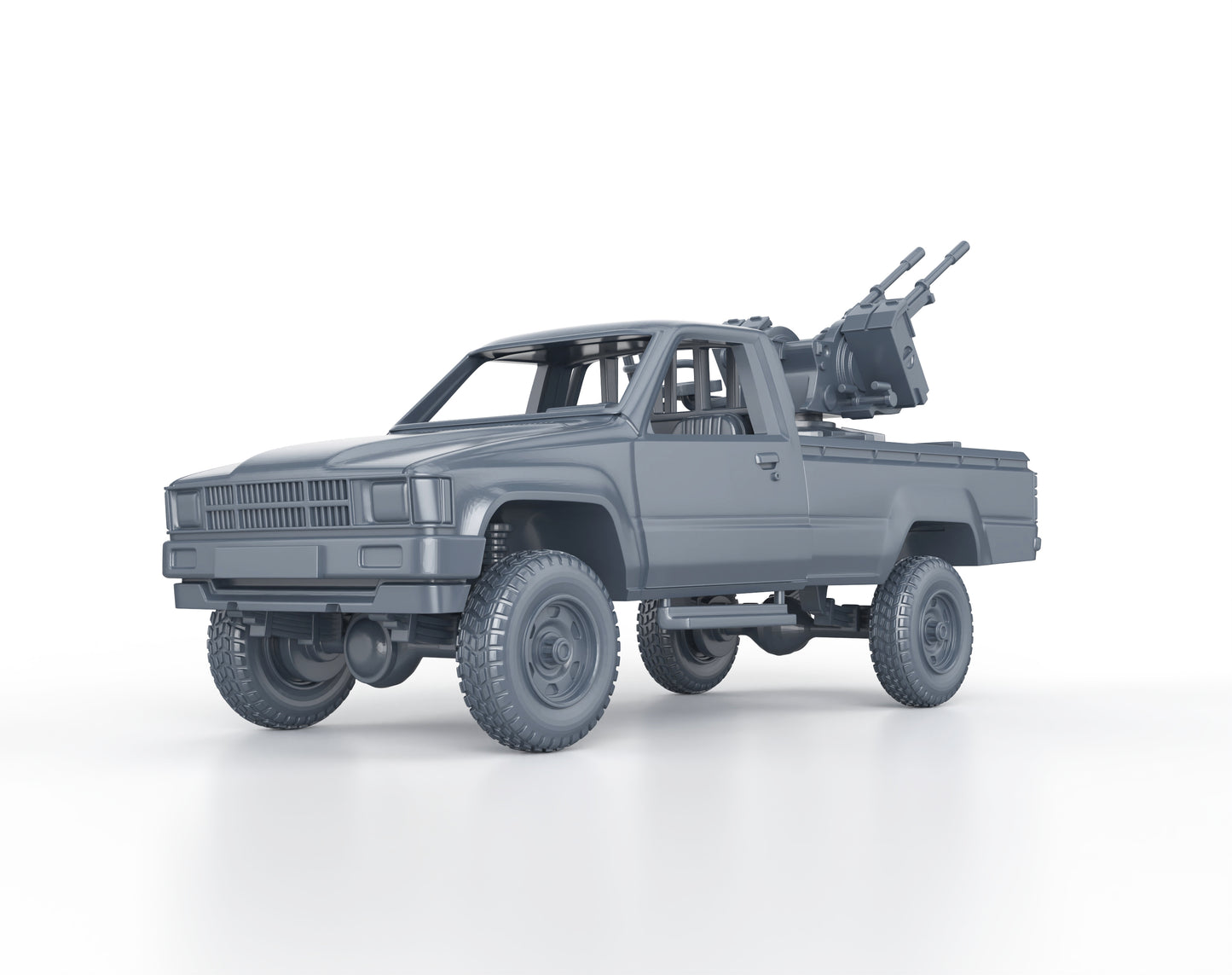 Toyota Hilux with ZU 23-2 (hollow)