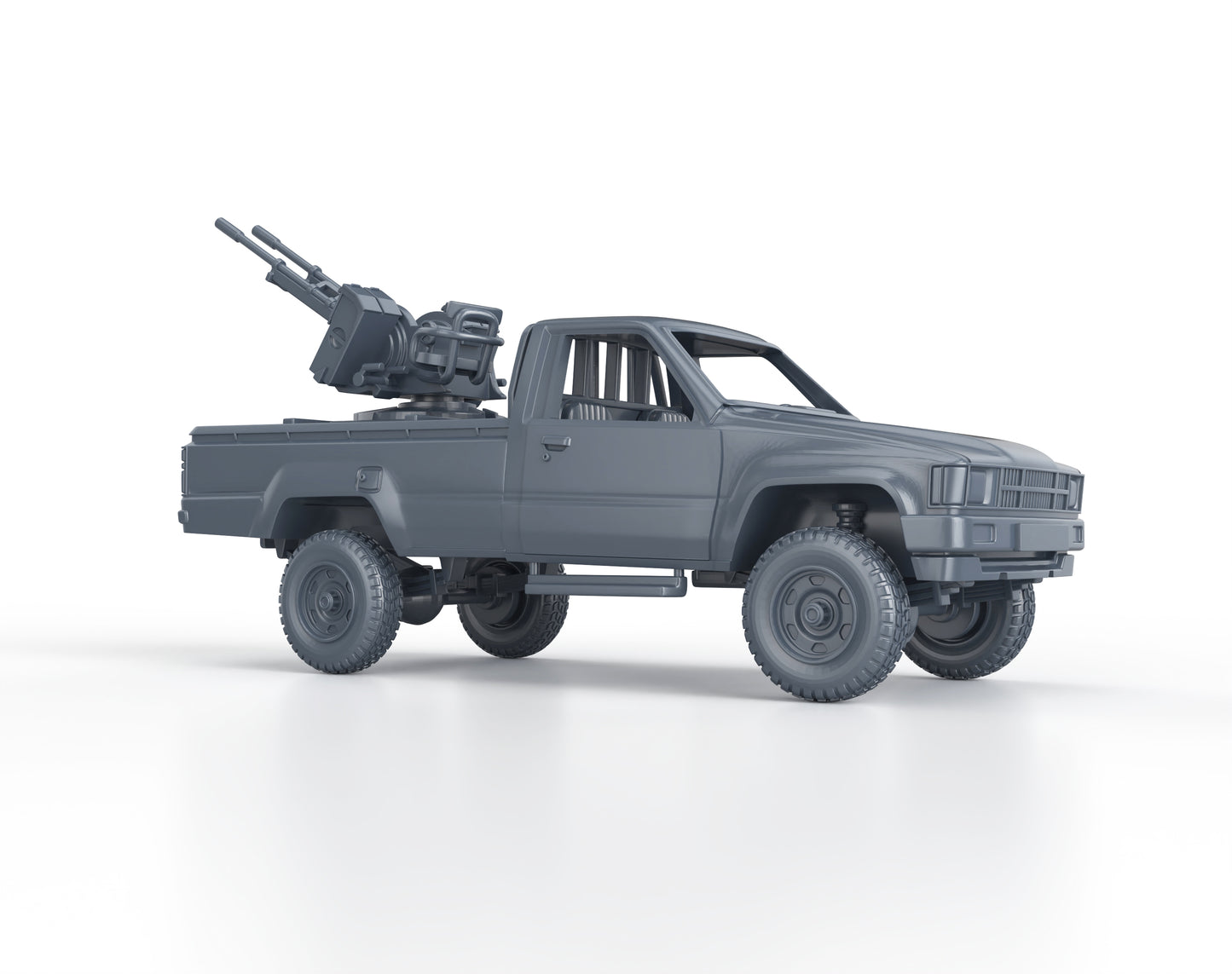 Toyota Hilux with ZU 23-2 (hollow)