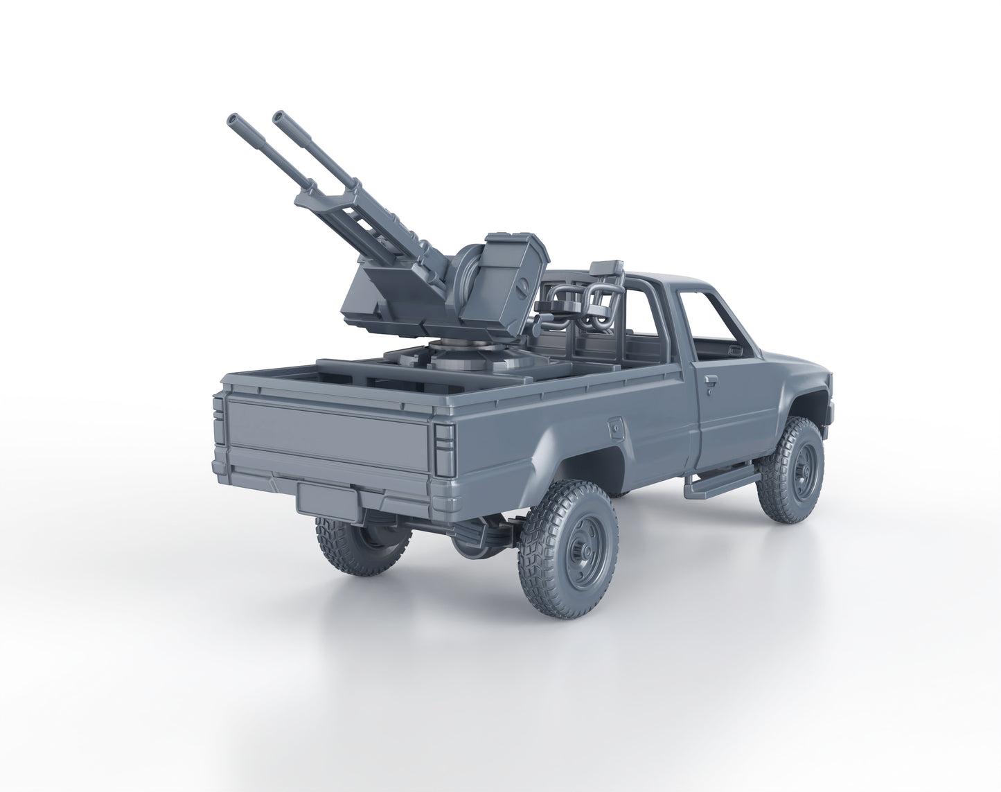 Toyota Hilux with ZU 23-2 (hollow)