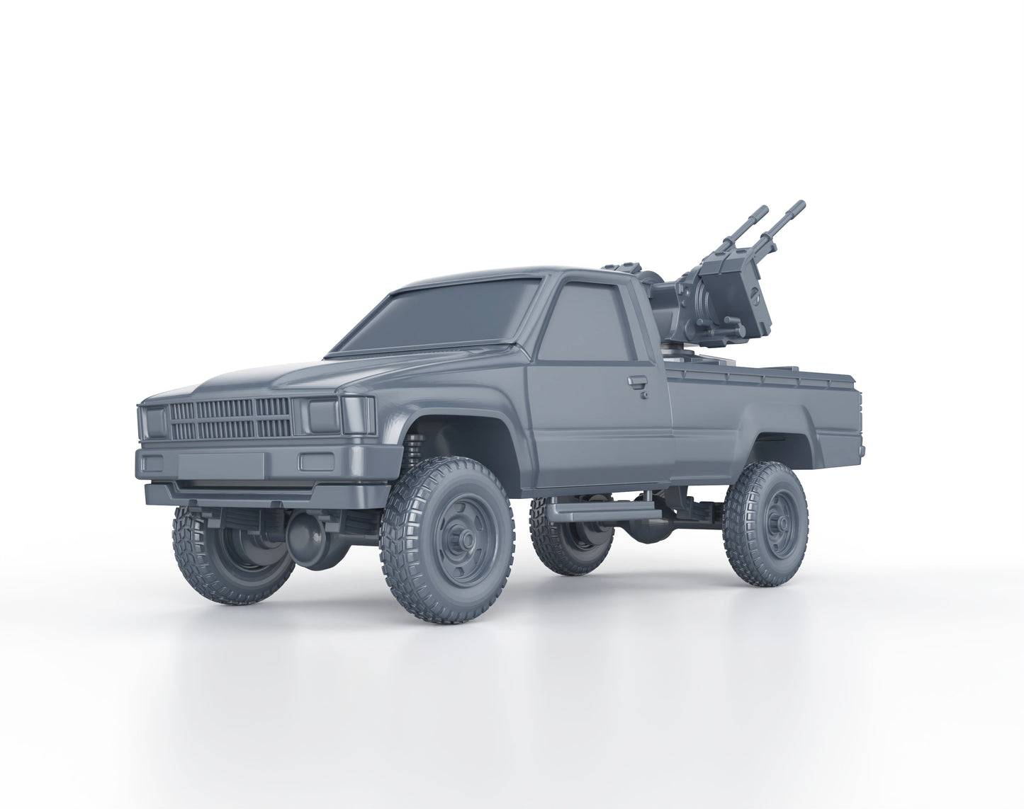 Toyota Hilux with ZU 23-2 (solid)