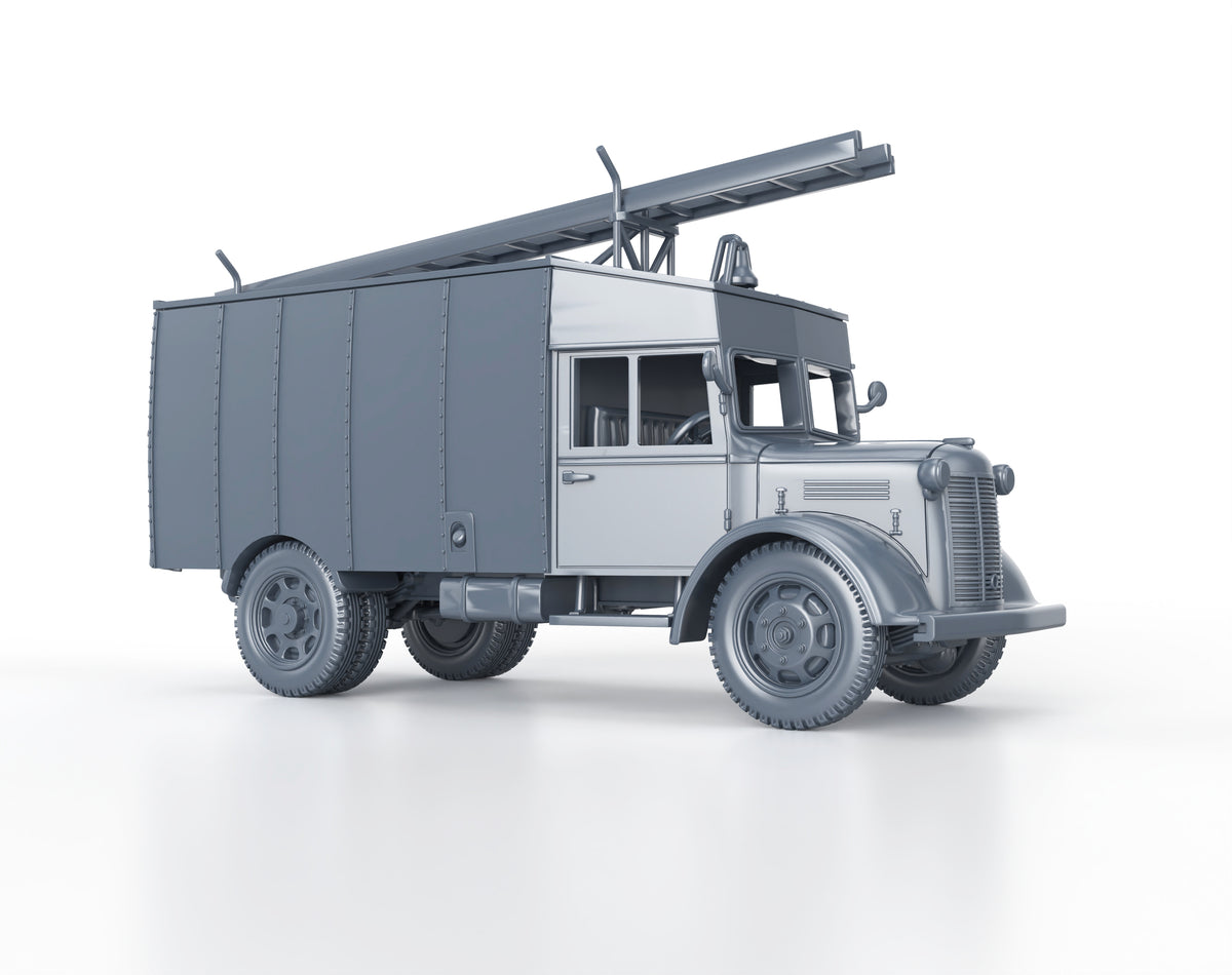 Austin K2 Auxiliary Fire Service Truck (hollow)