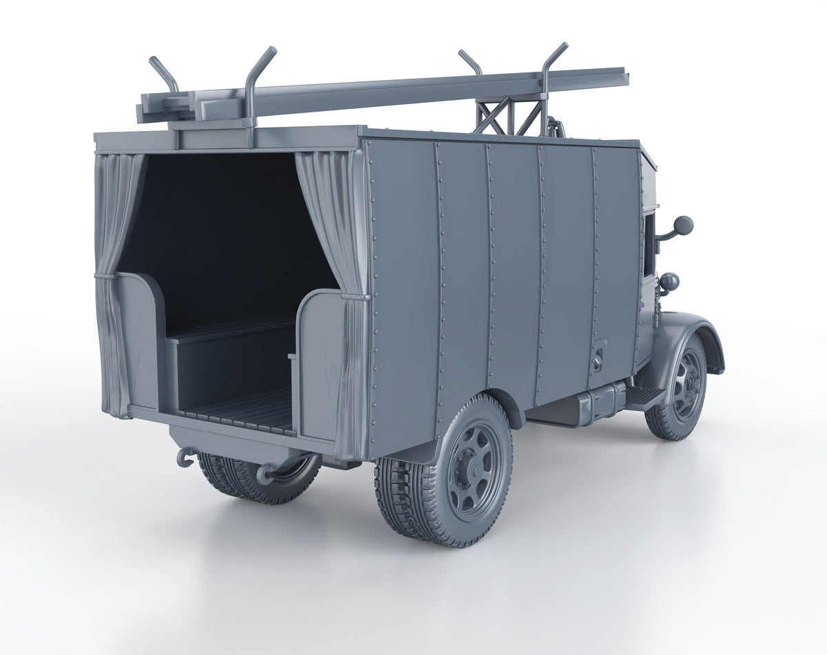 Austin K2 Auxiliary Fire Service Truck (hollow)