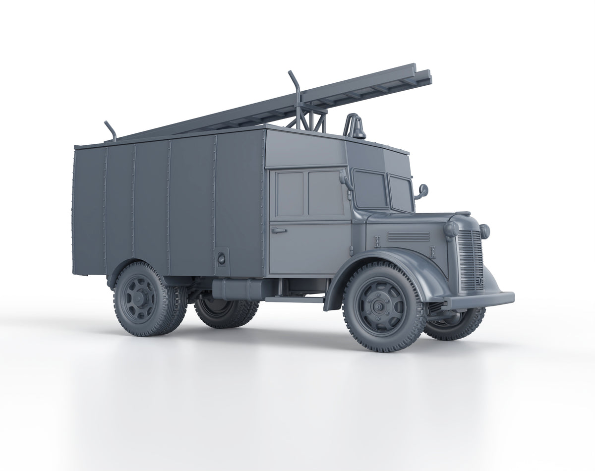 Austin K2 Auxiliary Fire Service Truck (solid)